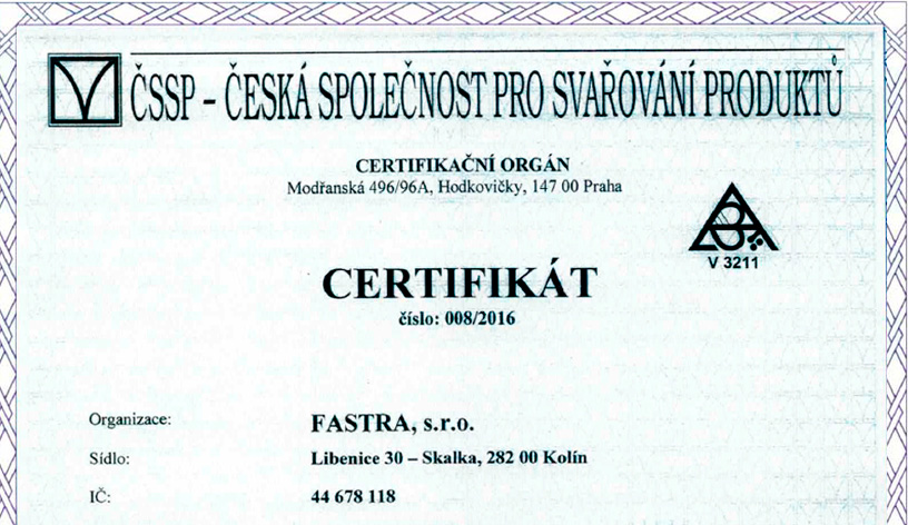 FASTRA successfully completed the supervisory audit of the ČSSP